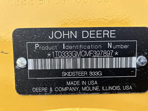 Image of John Deere 333G equipment image 1