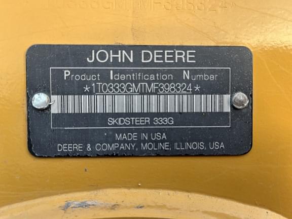 Image of John Deere 333G equipment image 2