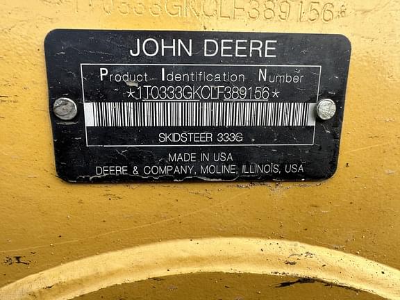 Image of John Deere 333G equipment image 3