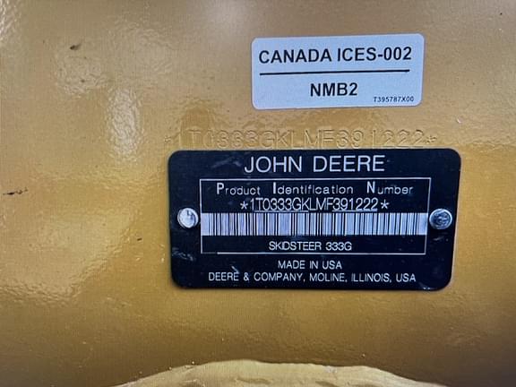 Image of John Deere 333G equipment image 2