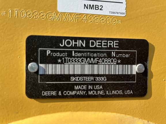 Image of John Deere 333G equipment image 1