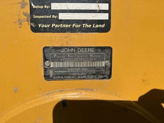 Image of John Deere 333G equipment image 3