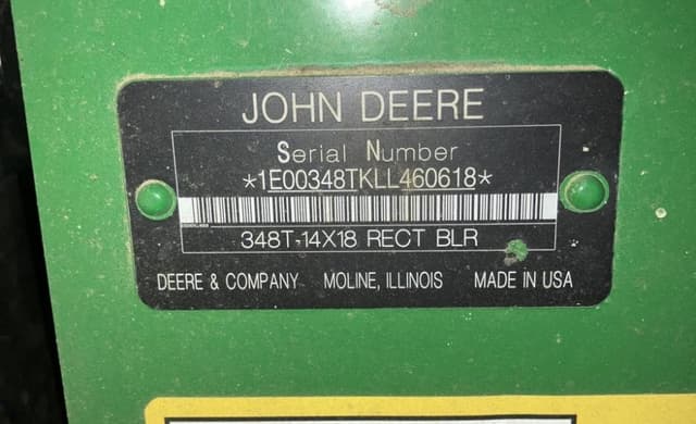 Image of John Deere 348 equipment image 4