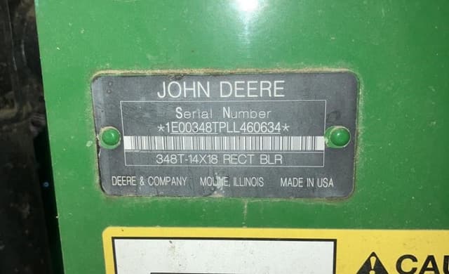 Image of John Deere 348 equipment image 2