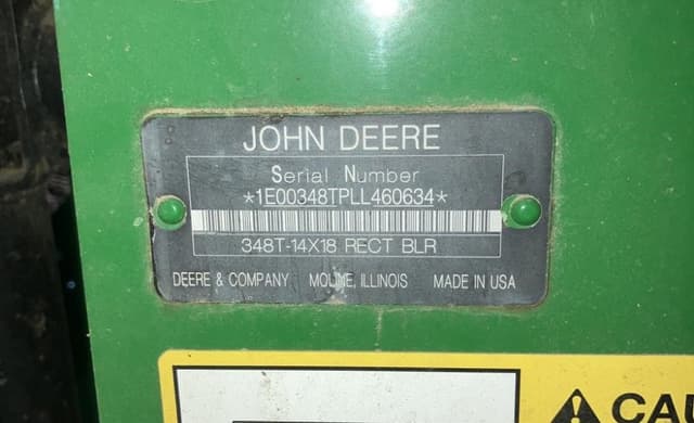 Image of John Deere 348 equipment image 2
