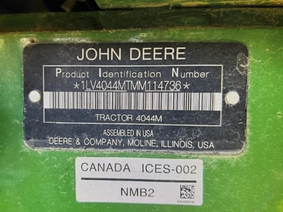 Image of John Deere 4044M equipment image 3