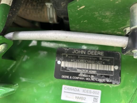 Image of John Deere 4066R equipment image 1