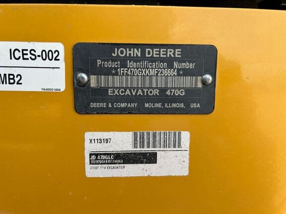 Image of John Deere 470GLC equipment image 4