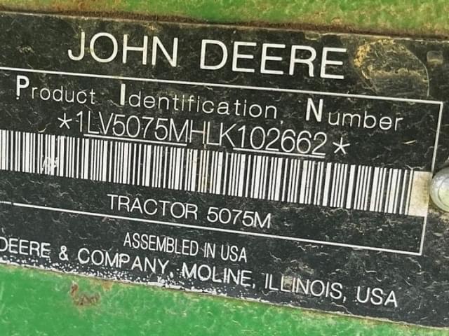 Image of John Deere 5075M equipment image 4