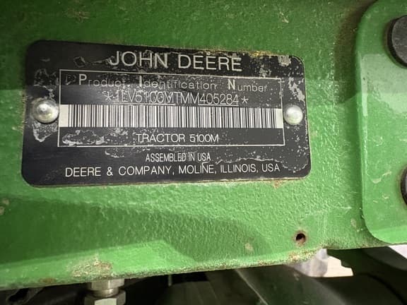 Image of John Deere 5100M Image 1
