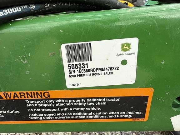 Image of John Deere 560R equipment image 4