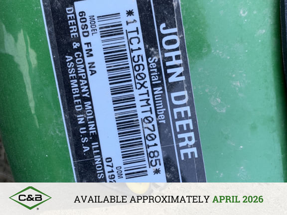 2021 John Deere 60SD Equipment Image0