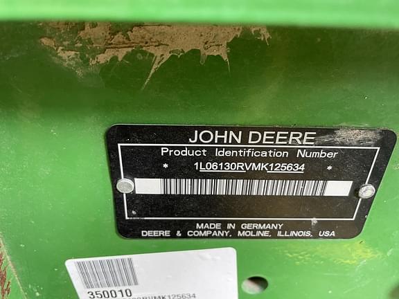 Image of John Deere 6130R equipment image 1