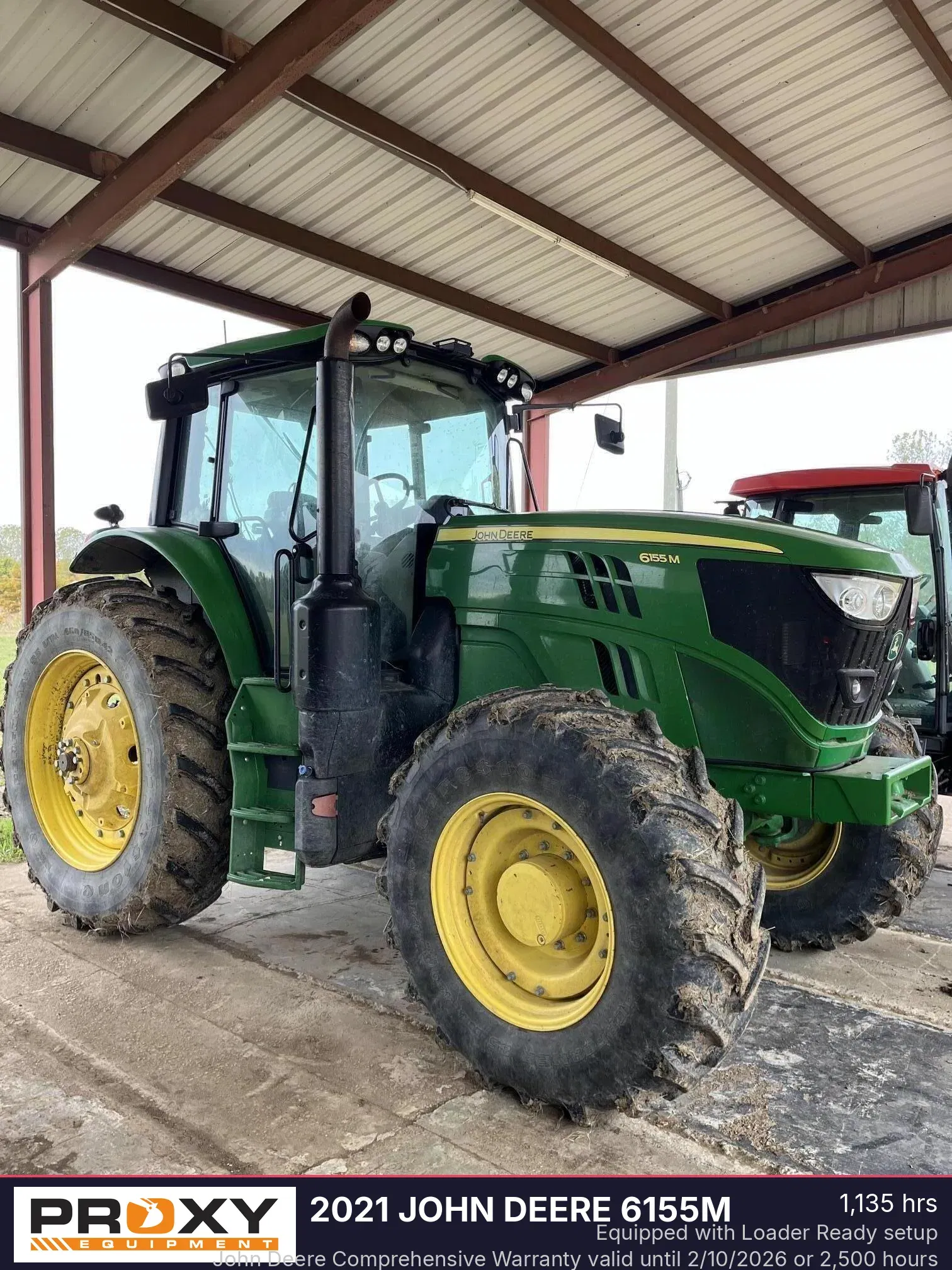 2021 John Deere 6155M Equipment Image0