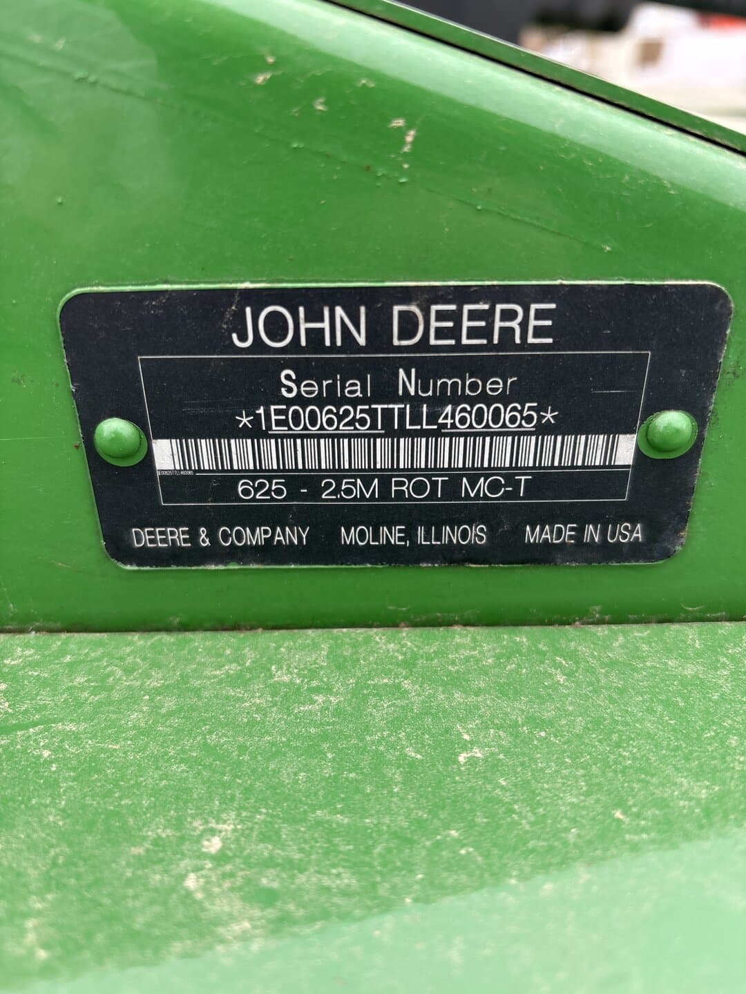 Image of John Deere 625 MoCo Image 1