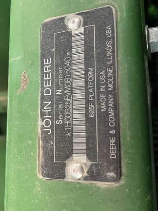 Image of John Deere 625F equipment image 4