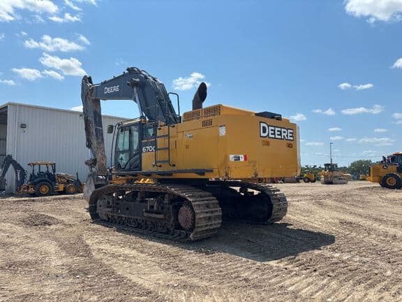 Image of John Deere 670G LC equipment image 3