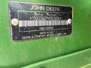 2021 John Deere 735D Image