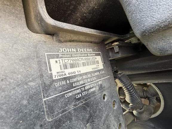 Image of John Deere 7700A equipment image 1