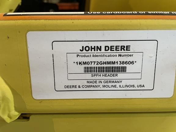 Image of John Deere 772 equipment image 3