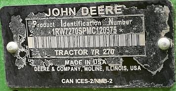 Main image John Deere 7R 270 1