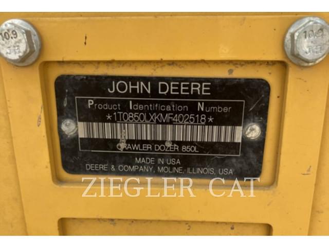 Image of John Deere 850L WLT equipment image 4