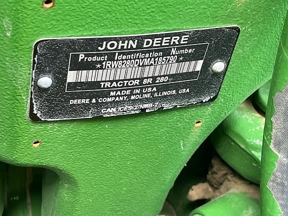 Image of John Deere 8R 280 equipment image 2