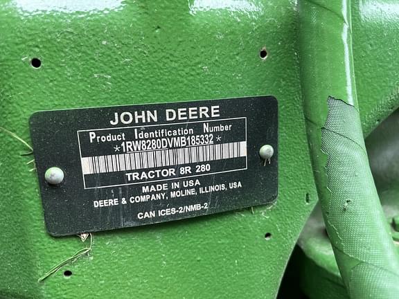 Image of John Deere 8R 280 equipment image 1