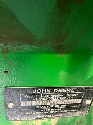 Image of John Deere 8R 310 equipment image 4