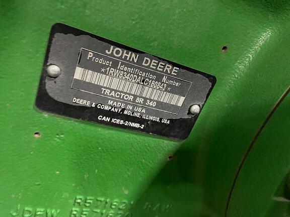 Image of John Deere 8R 340 equipment image 4