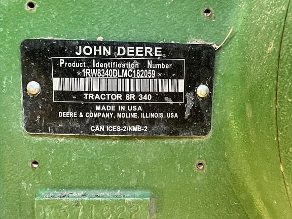 Image of John Deere 8R 340 equipment image 2