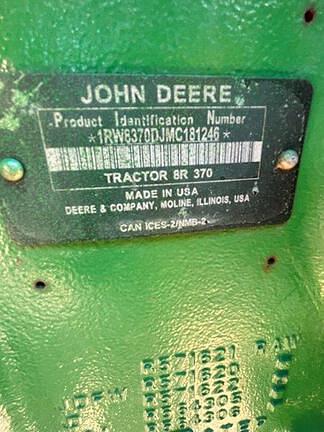 2021 John Deere 8R 370 Equipment Image0