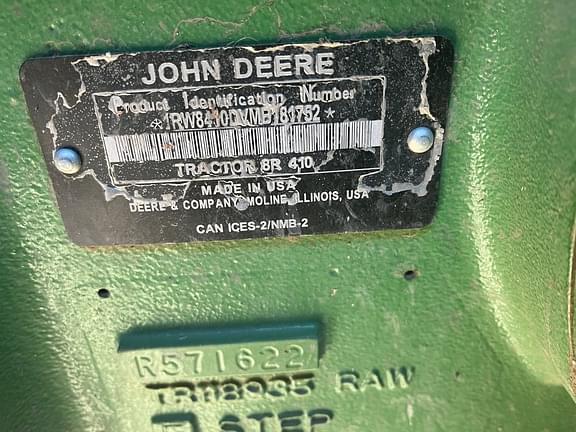 Image of John Deere 8R 410 equipment image 3