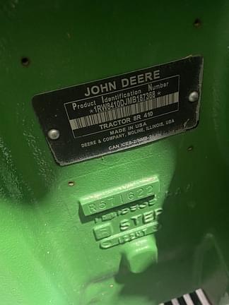 Image of John Deere 8R 410 equipment image 1