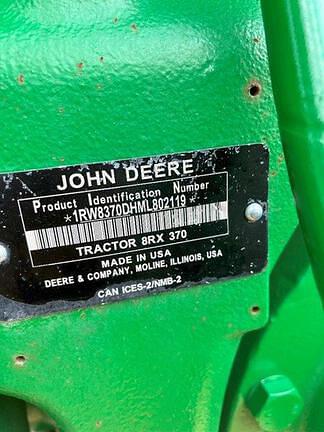 Image of John Deere 8RX 370 equipment image 1