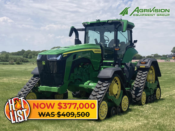 2021 John Deere 8RX 370 Equipment Image0