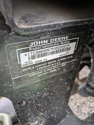 Image of John Deere 9009A equipment image 2