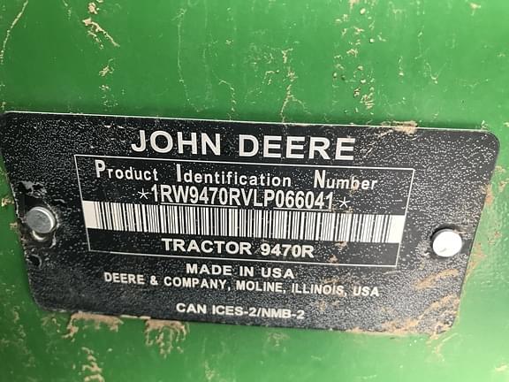 Image of John Deere 9470R equipment image 1