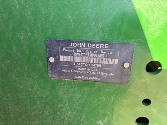 Image of John Deere 9470R equipment image 4