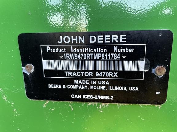 Image of John Deere 9470RX equipment image 3