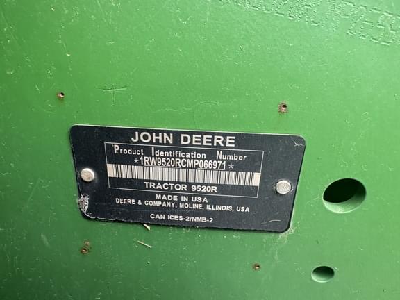 Image of John Deere 9520R equipment image 1
