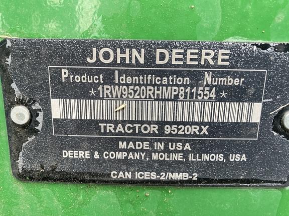 Image of John Deere 9520RX equipment image 2