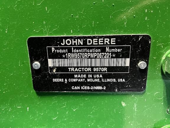 Image of John Deere 9570R equipment image 1