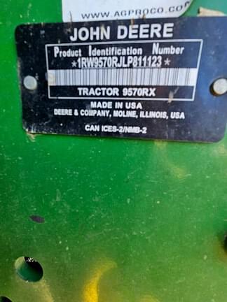 Image of John Deere 9570RX equipment image 3