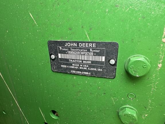 Image of John Deere 9620R equipment image 3