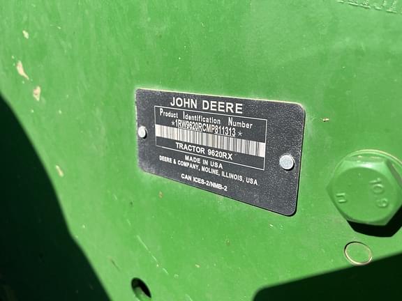 Image of John Deere 9620RX equipment image 2