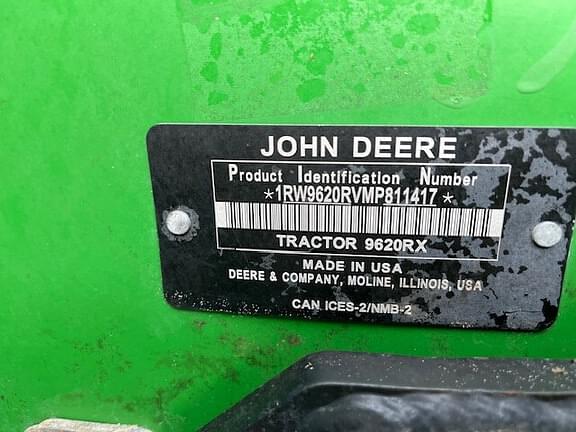 Image of John Deere 9620RX equipment image 1