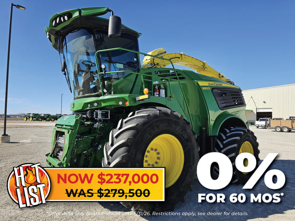 2021 John Deere 9800 Equipment Image0