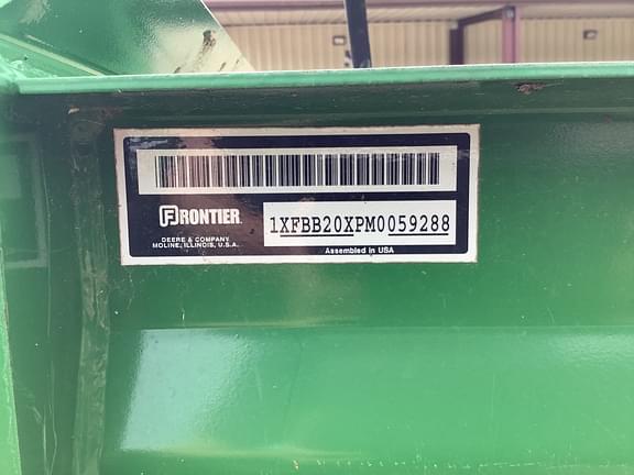 Image of John Deere BB2072 equipment image 4
