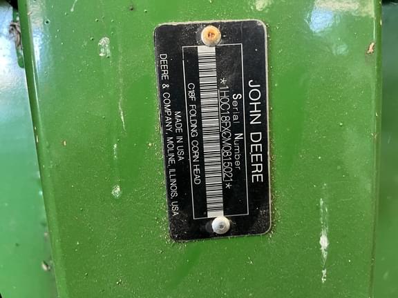 Image of John Deere C18F equipment image 1